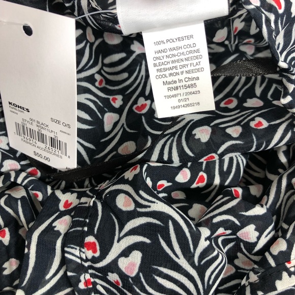 Sonoma Goods For Life Women’s Dainty Floral Belted Kimono Size OS - Picture 6 of 12